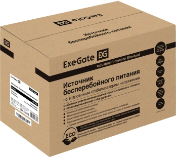 Источник бесперебойного питания Exegate SineTower SN-1000.LCD.AVR.2SH.1C13.USB