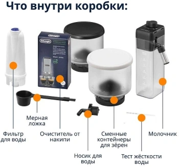 Кофемашина Delonghi Rivelia EXAM440.55.B