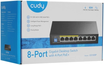 Коммутатор Cudy  GS1008P