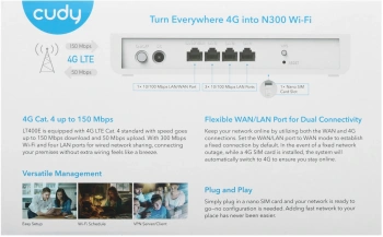 Роутер Cudy LT400E