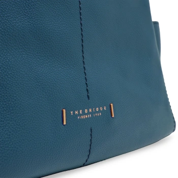 Сумка женская The Bridge Letizia 042216EN/00E морская волна натур.кожа