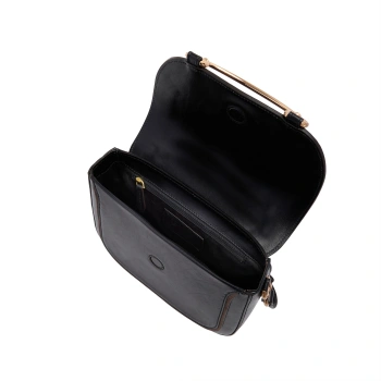 Сумка кросс-боди женская The Bridge Luce 04230601/30 черная натур.кожа