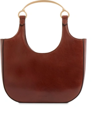 Сумка хобо женская The Bridge Luce 04231601/14 коричневая натур.кожа