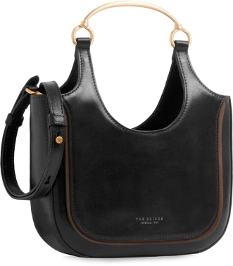 Сумка хобо женская The Bridge Luce 04231601/30 черная натур.кожа