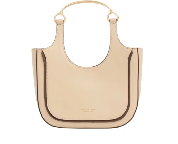 Сумка хобо женская The Bridge Luce 04231601/TH бежевая натур.кожа