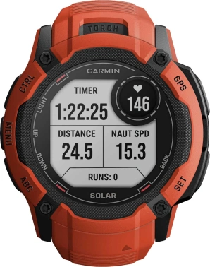 Смарт-часы Garmin Instinct 2X Solar