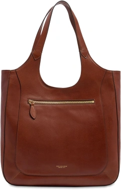 Сумка хобо женская The Bridge Luce Soft 042326D3/14 коричневая натур.кожа