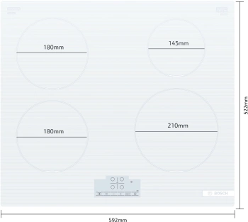 Индукционная варочная поверхность Bosch Serie 6 PUE612BB1E