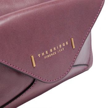 Сумка кросс-боди женская The Bridge Frida 04290401/00B розовая орхидея натур.кожа