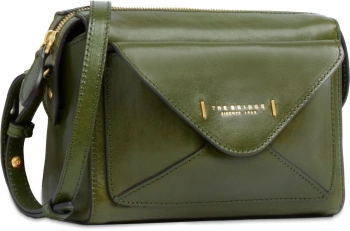 Сумка кросс-боди женская The Bridge Frida 04290401/00C тимьяновая натур.кожа
