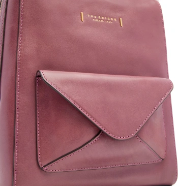 Рюкзак женский The Bridge Frida 04291601/00B розовая орхидея кожа