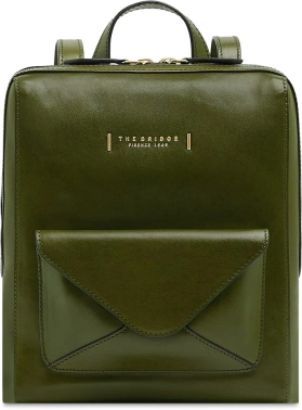 Рюкзак женский The Bridge Frida 04291601/00C оливковый кожа