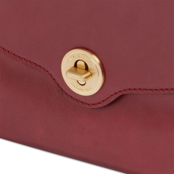 Сумка женская The Bridge Irene 04520601/00D малиновая натур.кожа