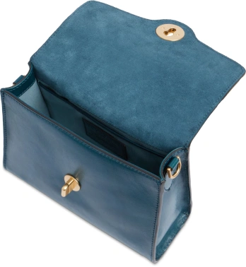 Сумка женская The Bridge Irene 04520601/00E морская волна натур.кожа