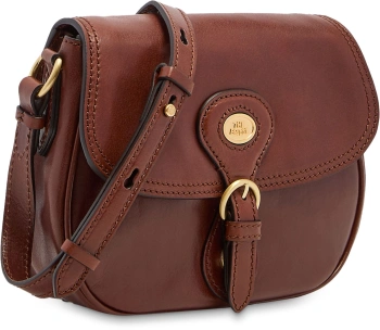 Сумка кросс-боди женская The Bridge Isadora 04531501/14 коричневая натур.кожа