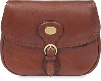 Сумка кросс-боди женская The Bridge Isadora Soft 045315D3/14 коричневая натур.кожа