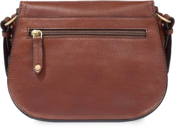 Сумка кросс-боди женская The Bridge Isadora Soft 045315D3/14 коричневая натур.кожа