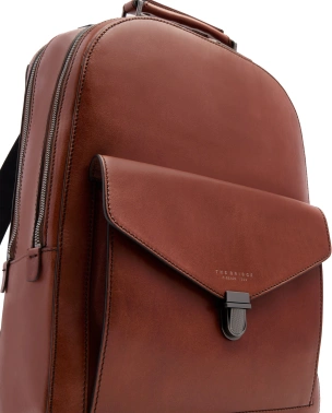 Рюкзак мужской The Bridge 1980 06271601/1A коричневый кожа