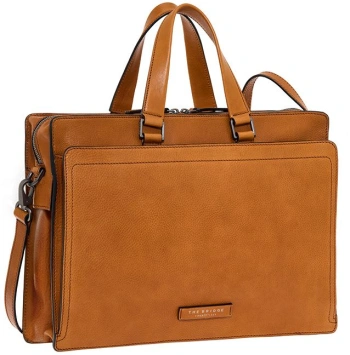 Деловая сумка The Bridge Leone Soft 063026D3/74 с отделением для ноутбука 13