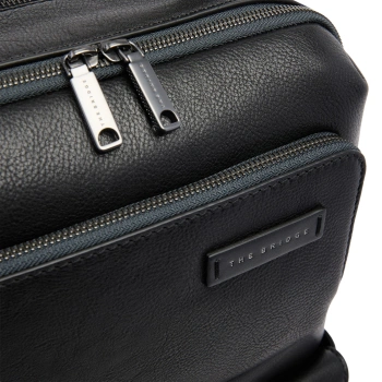 Рюкзак мужской The Bridge Ludovico 063116LZ/7R черный кожа