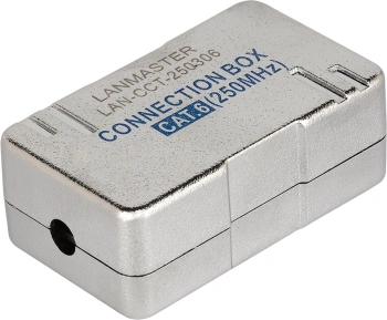 Соединитель Lanmaster LAN-CNB-STP6 белый