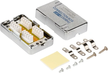 Соединитель Lanmaster LAN-CNB-STP6 белый