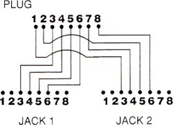 Адаптер Lanmaster TWT-T-U2-U2 белый