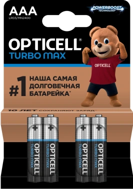 Батарея Opticell Turbo MAX LR03
