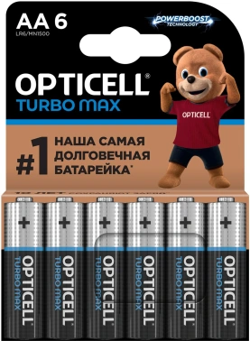 Батарея Opticell Turbo MAX LR6