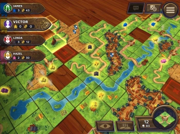 Дополнение к игре для ПК Twin Sails Carcassonne - The River (6+)