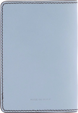 Обложка для паспорта The Bridge 09811501/00A голубой натур.кожа