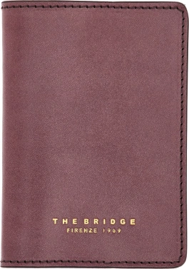 Обложка для паспорта The Bridge 09811501/00B розовая орхидея натур.кожа