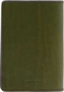 Обложка для паспорта The Bridge 09811501/00C темно-зеленый натур.кожа