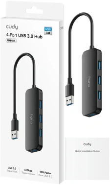 Разветвитель USB 3.0 Cudy UH40A