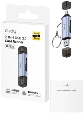 Разветвитель USB 3.2 Cudy UH200