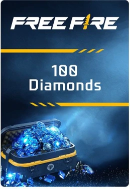 Код активации пополнение игровой валюты Free Fire 100 Diamonds