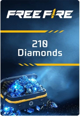 Код активации пополнение игровой валюты Free Fire 210 Diamonds