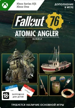 Дополнение к игре для Xbox Microsoft Fallout 76: Atomic Angler Bundle (18+)