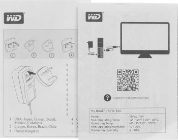 Жесткий диск WD USB3.0 22TB WDBBGB0220HBK-EESN