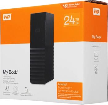 Жесткий диск WD USB3.0 24TB WDBBGB0240HBK-EESN