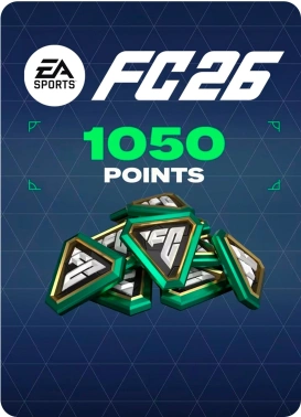 Код активации пополнение игровой валюты Electronic Arts EA Sports FC 26: 1050 FC Points ПК
