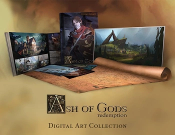 Дополнение к игре для ПК Aurumdust Ash of Gods - Digital Art Collection (12+)