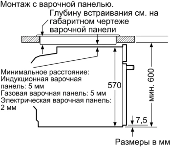 Духовой шкаф Электрический Bosch HBG536EB4