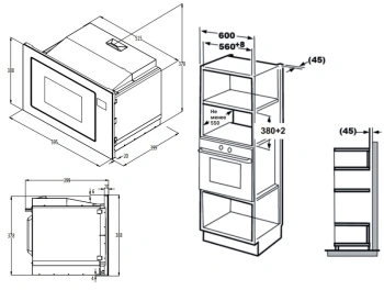 Микроволновая печь Weissgauff BMWO-256