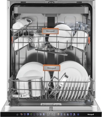 Посудомоечная машина встраив. Weissgauff BDW 6138 Touch Inverter Autoopen Timer Floor