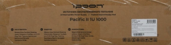 Источник бесперебойного питания Ippon Pacific II 1U 1000