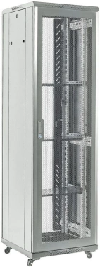 Шкаф серверный Rexant (04-4268-231) напольный 42U 600x800мм пер.дв.перфор. серый