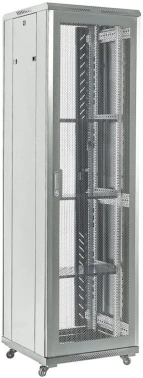 Шкаф серверный Rexant (04-4288-211) напольный 42U 800x800мм пер.дв.стекл серый