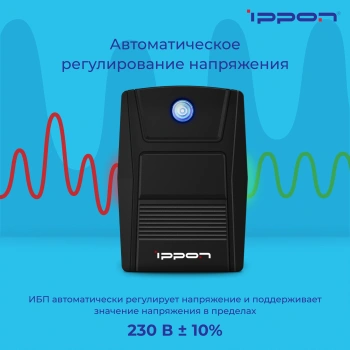 Источник бесперебойного питания Ippon Simple 850 Euro
