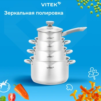 Набор посуды Vitek Вкус жизни VT-SS1218
